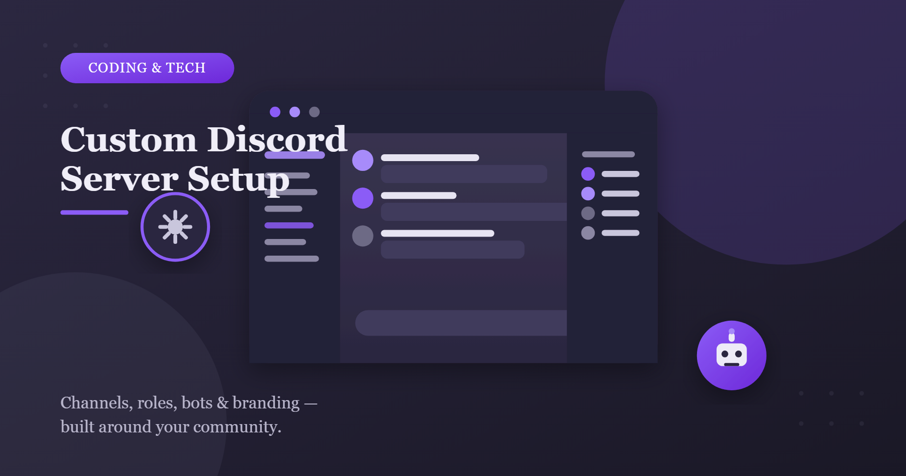 Create a discord server for you