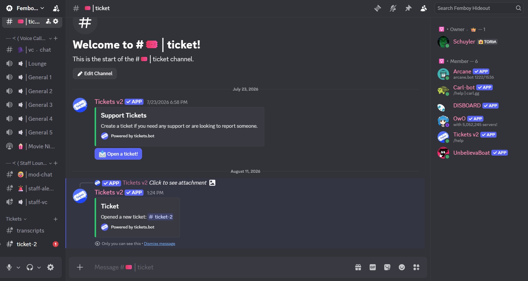 Create a discord server for you, photo 4